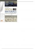Dental Materials Properties And Manipulation 10th Edition by John M. Powers - Test Bank