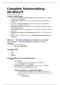   Volledige samenvatting (HC/WG/LIT) Preventie en Straffen (Jaar 3 Criminologie Universiteit Leiden)