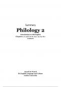 Volledige Samenvatting Philology 2: Introduction to Old English Language and Literature