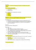 BCOR 370 WVU Exam 1 Houghton Questions With Complete Verified Solution.