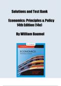 Solutions Manual And Test Bank For Economics Principles Policy 14th Edition By William Baumol