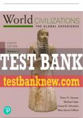 Test Bank For World Civilizations: The Global Experience, Volume 1 8th Edition All Chapters - 9780135709801