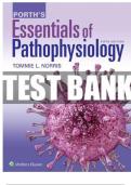 Porths Essentials Of Pathophysiology 5th Edition Norris Test Bank