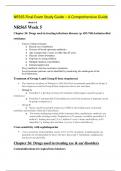 NR565 Final Exam Study Guide – A Comprehensive Guide