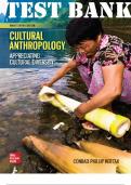 Cultural Anthropology 19th Edition Kottak Test Bank.