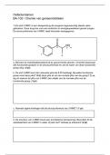 Oefententamen BA-102: Chemie van geneesmiddelen (incl antw)