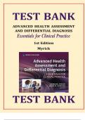 Advanced Health Assessment and Differential Diagnosis Essentials for Clinical Practice 1st Edition BY KAREN MAYRICK