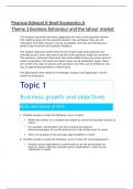 ECONOMIC EXDEXCEL THEME3 Correctly Answered /LATEST UPDATE VERSION/ GRADED A+