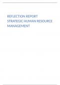 Reflection report work group SHRM