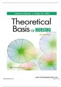 Test Bank For Theoretical Basis For Nursing 5th Edition By Melanie McEwen & Evelyn M. Wills (Chapter 1-20)