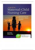TEST BANK FOR MATERNAL-CHILD NURSING CARE 2E WITH THE  WOMEN’S HEALTH COMPANION OPTIMIZING OUTCOMES FOR  MOTHERS, CHILDREN, AND FAMILIES, 2ND EDITION, SUSAN L. WARD,  SHELTON M. HISLEY ALL 49 CHAPTERS