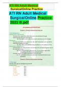 ATI RN Adult Medical SurgicalOnline Practice ATI RN Adult Medical 2022 B.pdf SurgicalOnline Practice  2022 B.pdf   ATI pediatrics proctored exam Chapter 1: Family centered nursing care 1. Parenting styles -Dictatorial or authoritarian: -Parents try to con