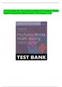 Test Bank for Varcarolis Essentials of Psychiatric Mental Health Nursing 5th Edition Fosbre / All Chapters 1-28 / Complete Guide 2023/2024