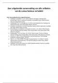 Uitgebreide samenvatting van alle artikelen-  Bestuur en beleid (USG5010)
