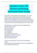 Salesforce nCino 201 Commercial Banking Functional Exam Dumps