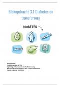 Blokopdracht 3.1 Diabetes en transferzorg
