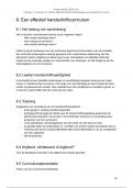 Samenvatting hoofdstukken 8 & 9 van Effectief handschriftonderwijs op de basisschool