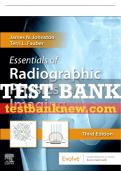 Test Bank For Essentials Of Radiographic Physics And Imaging, 3rd - 2020 All Chapters - 9780323566681
