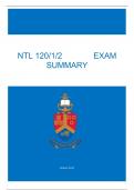 NTL 120/121/122 Exam summary notes