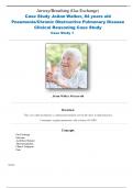 Case Study JoAnn Walker, 84 years old Pneumonia/Chronic Obstructive Pulmonary Disease Clinical Reasoning Case Study
