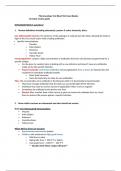 Pharmacology Test Blue Print Exam Review #2  latest review guide