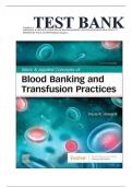 Complete A  FOR BASIC & APPLIED CONCEPTS OF BLOOD BANKING AND TRANSFUSION PRACTICES 5TH EDITION BY PAULA R HOWARD/All Chapters