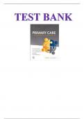Test Bank For Primary Care; Interprofessional Collaborative Practice, 7th Edition. ISBN- 978-0323935845 Latest Verified Review 2023 Practice Questions and Answers for Exam Preparation, 100% Correct with Explanations, Highly Recommended, Download to Score 
