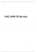 NSG 6999 3P Review, NSG 6999 Midterm Review Women Health,  Week 4, 6, 10, Knowledge Check, South University