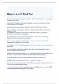 Dante Level 1 Cert Test-solved