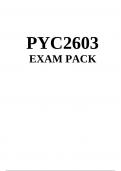 PYC2603 EXAM PACK 2024