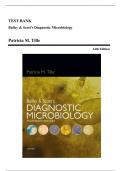 Test Bank - Bailey and Scott's Diagnostic Microbiology, 14th Edition (Tille, 2017), Chapter 1-79 | All Chapters