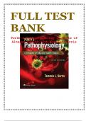 Porth’s Pathophysiology Concepts of Altered Health 10th Edition Norris Test Bank - NEWEST UPDATED VERSION 2023/2024