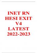 INET RN  HESI EXIT V4 LATEST 2022-2023