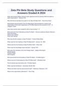  Zeta Phi Beta Study Questions and Answers Graded A 2024
