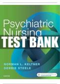 TESTBANK- PSYCHIATRIC NURSING 8TH EDITION KELTNER STEELE COMPLETE TESTBANK