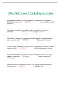 PGA PGM Level 3 3.0 Full Study Guide