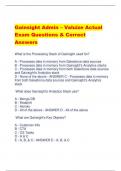 Gainsight Admin – Valuize Actual  Exam Questions & Correct  Answers
