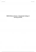 NR602 Midterm Review - Chamberlain College of Nursing (Verified)