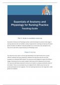 Solution Manual for Essentials of Anatomy and Physiology for Nursing Practice 2nd Edition by Neal Cook, Andrea Shepherd