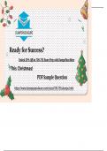 Christmas Cheer Starts with Cisco Mastery: DumpsPass4Sure 20% Off Gift for 700-755 Dumps PDF Takers!