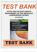 TEST BANK - Little and  Falace's Dental Management of the Medically Compromised Patient 9th Edition (2024) |COMPLETE GUIDE 
