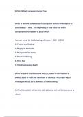 MCOLES State Licensing Exam Prep QUESTIONS & ANSWERS 2023 ( A+ graded 100% VERIFIED)