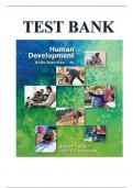 TEST BANK FOR HUMAN DEVELOPMENT:  A LIFE-SPAN VIEW 8TH EDITION ROBERT V. KAIL JOHN C. CAVANAUGH (ALL  CHAPTERS COVERED LATEST EDITION)