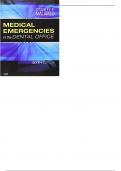 Medical Emergencies In the Dental Office 6th Edition by Stanley F. Malamed - Test Bank