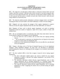 Uitwerkingen Hoofdstuk 15 Cost Accounting, Horngren 12e druk