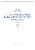 Samenvatting EPA MK-FO-1 pasgeborene laag-middencomplexe zorgvraag