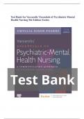 Varcarolis’ Essentials of Psychiatric Mental Health Nursing 5th Edition Fosbre Test Bank | All Chapters Explored