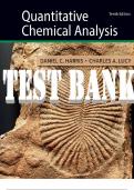 Quantitative Chemical Analysis 10th Edition Test Bank
