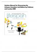 Solution Manual for Discovering the  Lifespan Canadian 2nd Edition by Feldman  and Landry ISBN
