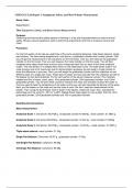 CHEM 121 Lab Report 1 - Equipment, Safety, and Mass/Volume Measurement (Portage Learning)